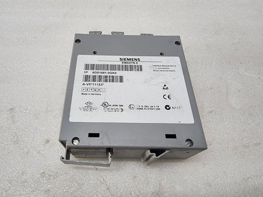 SIEMENS SIMADYN D 6DD1681-0GK0 CONVERTER SU13 50 TERMINAL