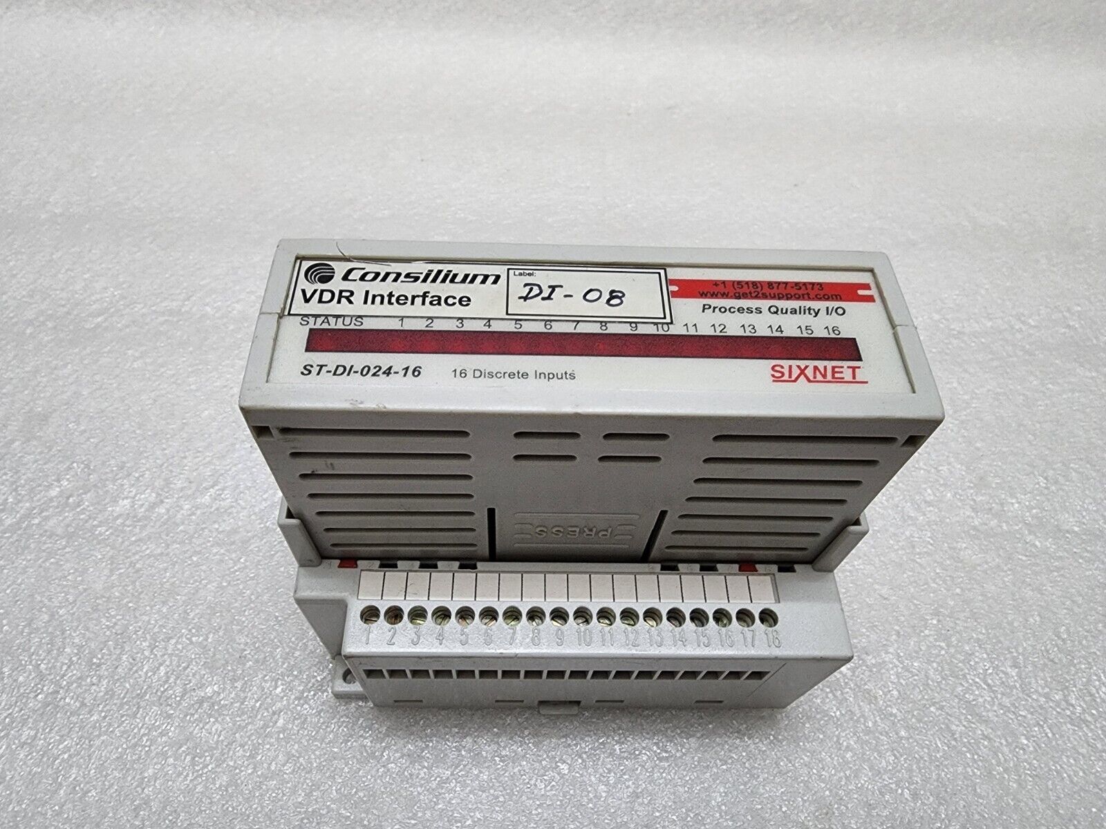 SIXNET ST-DI-024-16 16-DISCRETE INPUT MODULE