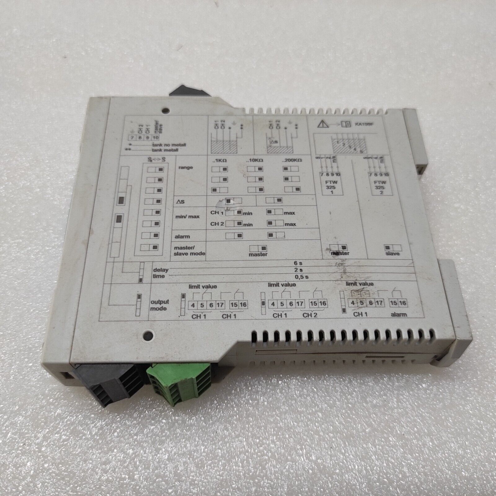 ENDRESS HAUSER FTW 325 NIVOTESTER FTW325-A2A1A 85-253V 