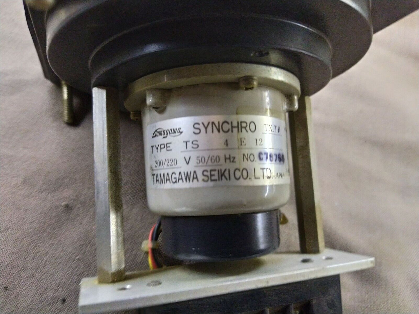 Kuramoto Instrument 906667-2 Tamagawa Synchro TX TR TS-4E12 200-220V