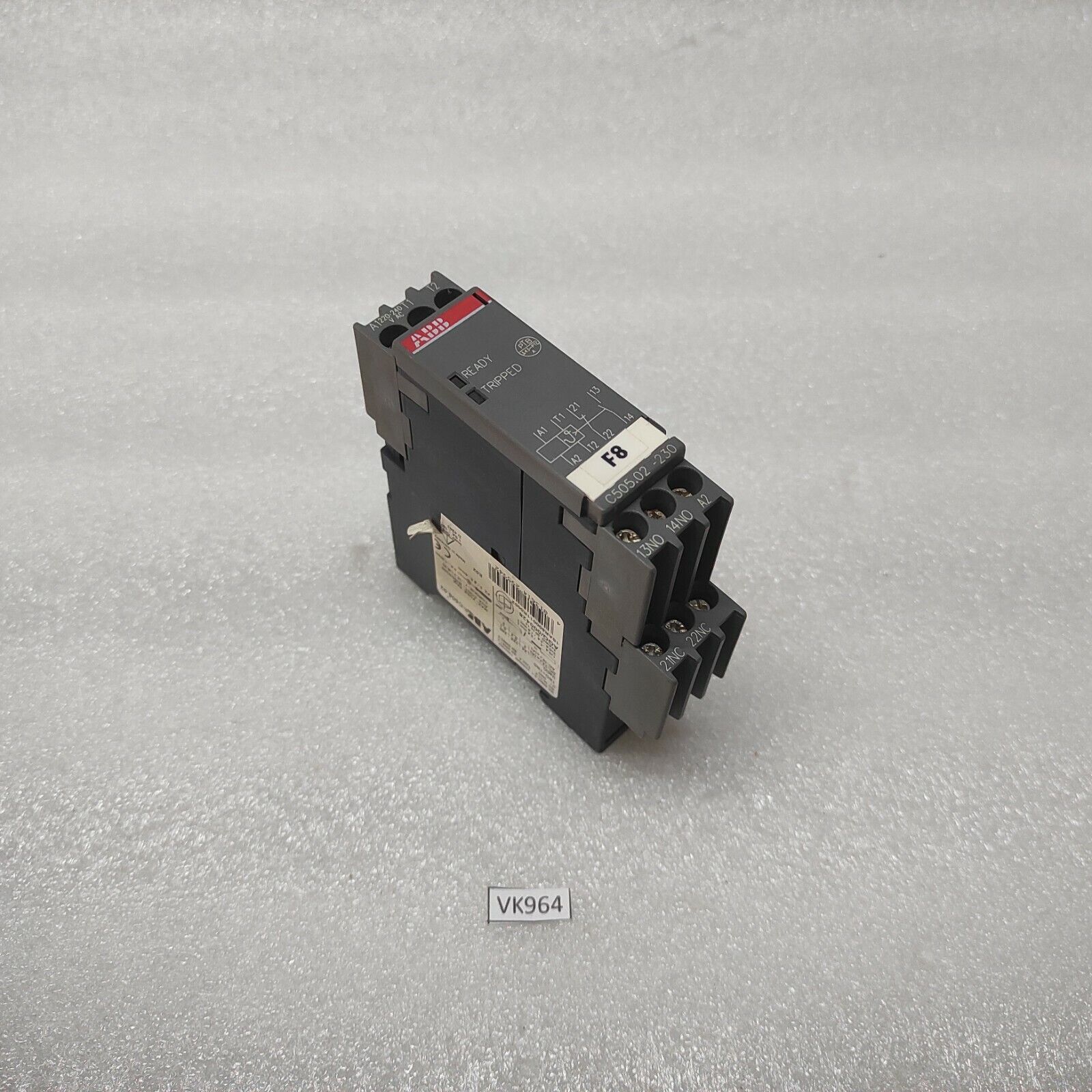 ABB C505.02 THERMISTOR PROTECTION RELAY 1SAR600011R0002 