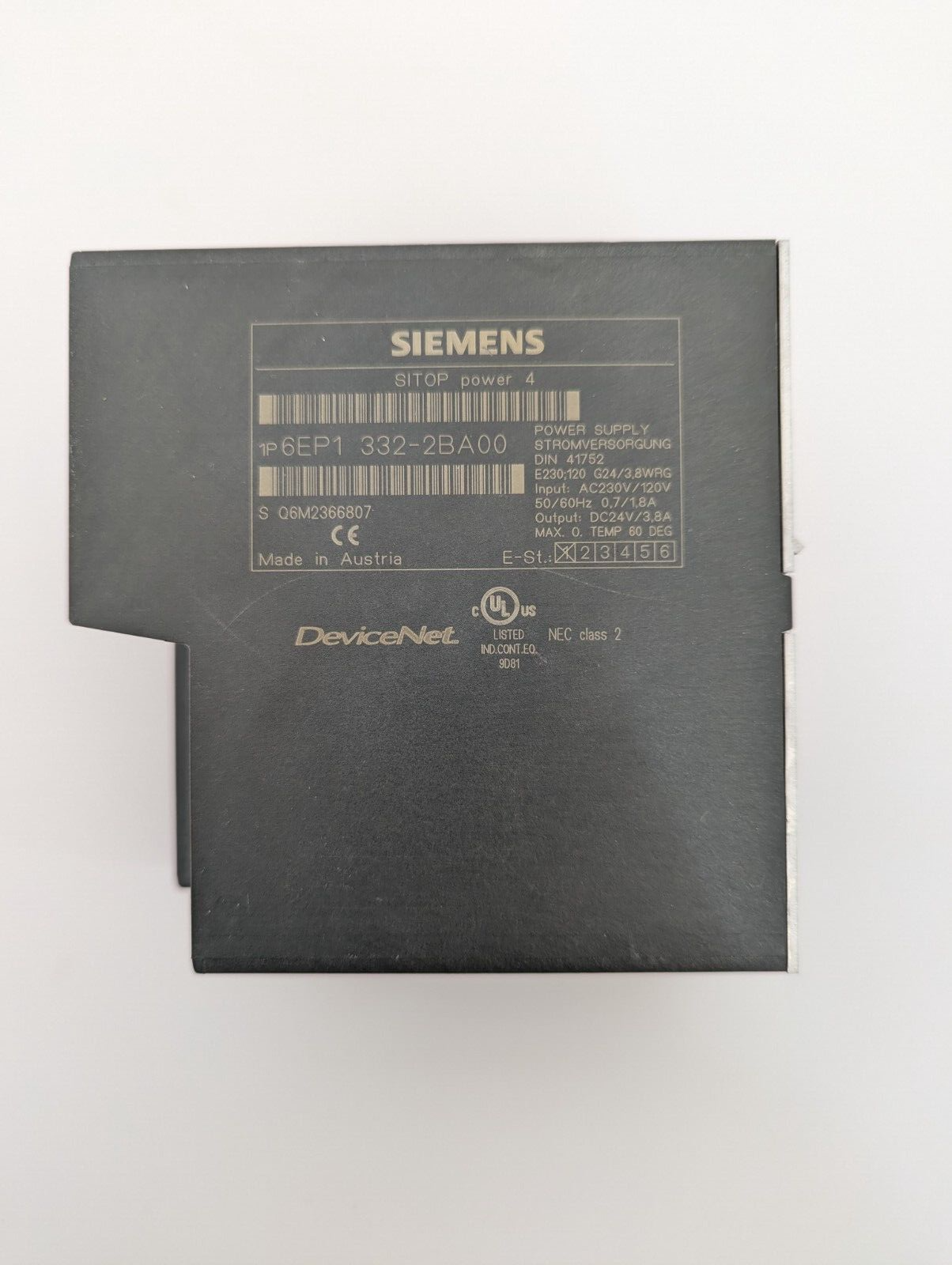 SIEMENS SITOP Power 4 | 6EP1332-2BA00