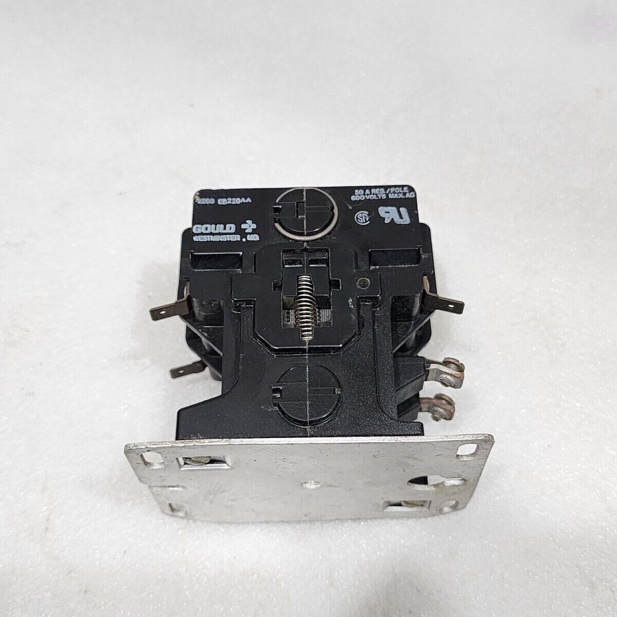 GOULD WESTMINSTER 2200 EB220AA MAGNETIC CONTACTOR 30A COIL VOLTAGE 110-120V