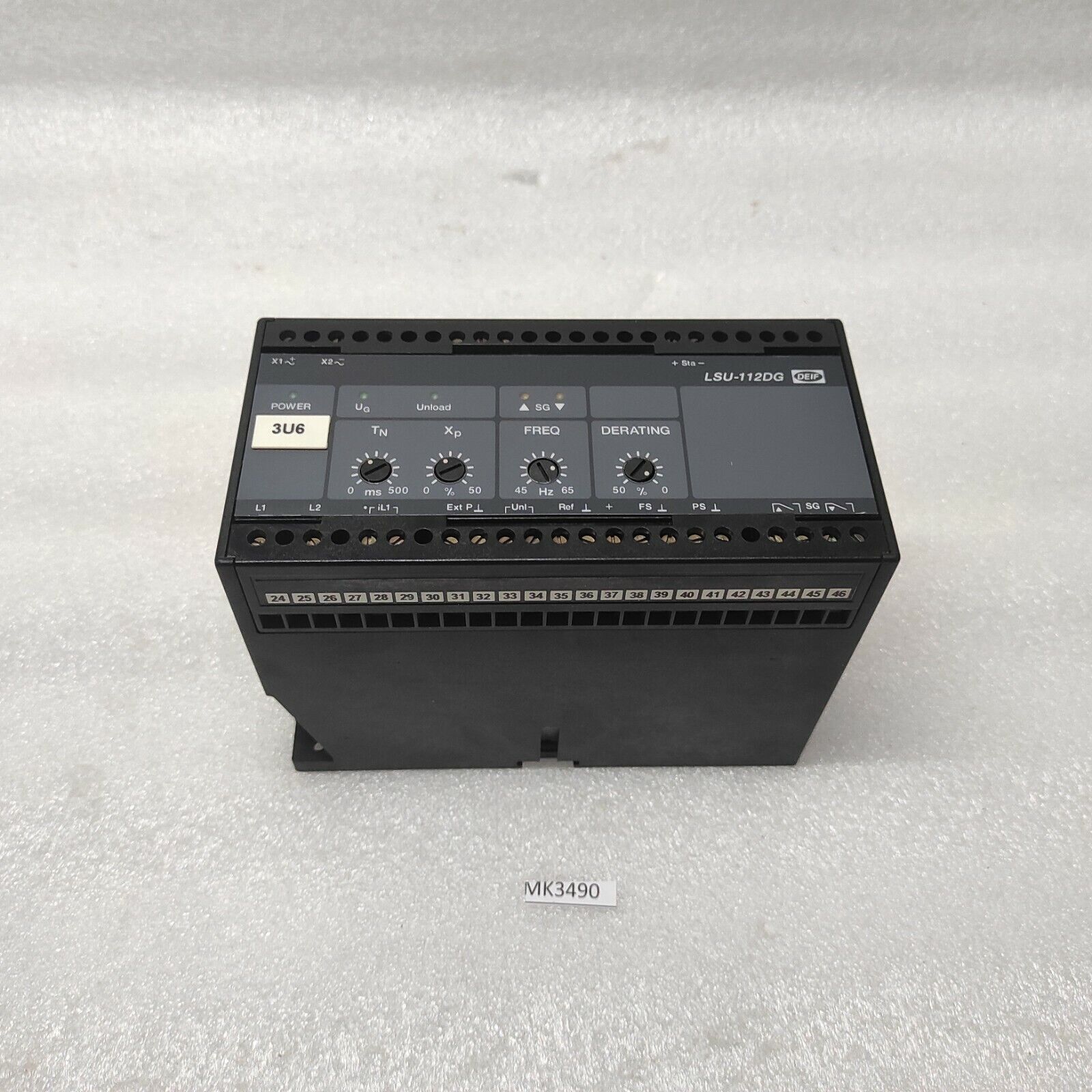 DEIF LSU-112DG LOAD SHARING PARALLELING SYNCHRONIZING CONTROLLER 412522.420 220V