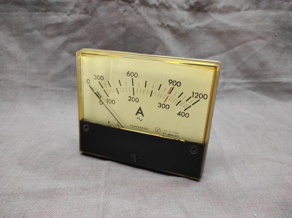 TOYO KEIKI ACF-12NT CT 1200/5A 400V AMMETER