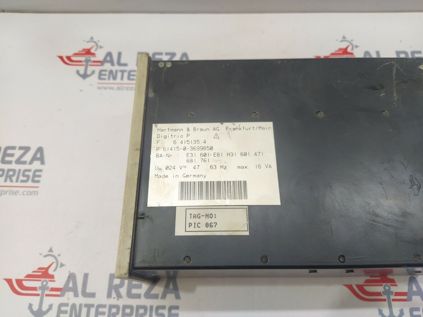 HARTMANN & BRAUN F 6.415135.4 DIGITRIC P CONTROLLER P 61415-0-3699650