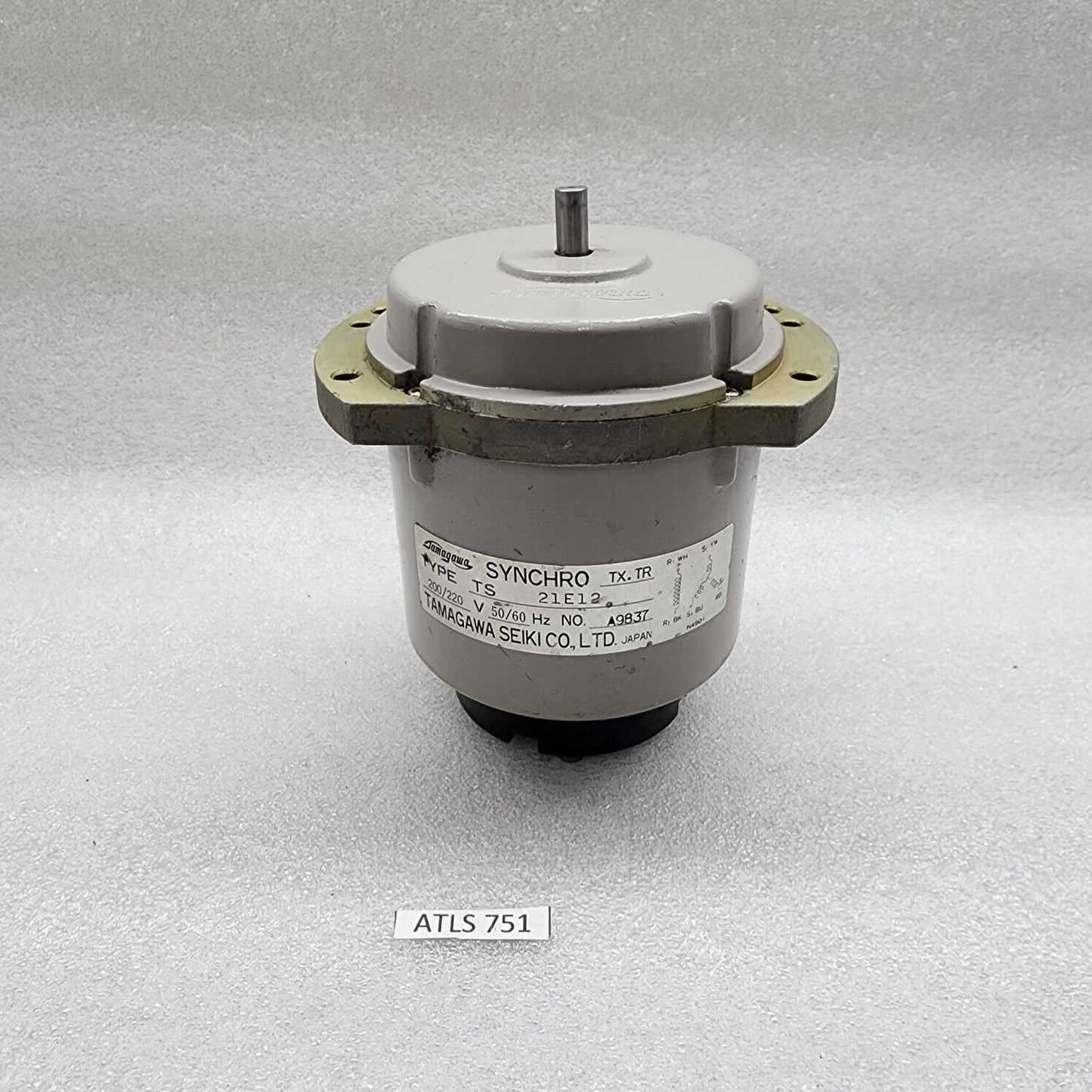 TAMAGAWA TS 21E12 SYNCHRO MOTOR 200-220V
