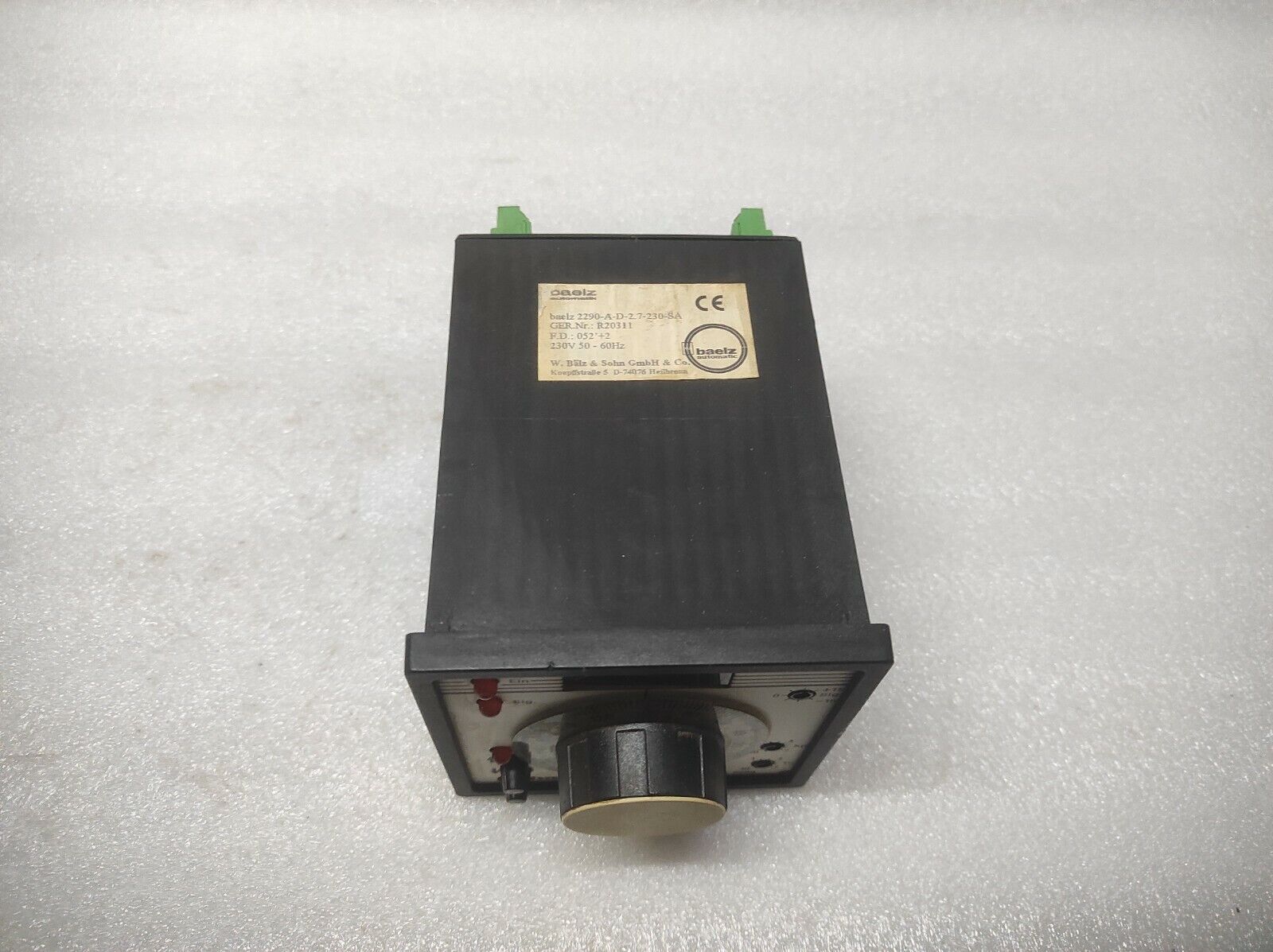 BAELZ AUTOMATIC WBS 2290 TEMPERATURE CONTRLLER 2290-A-D-2.7-230-SA R20311 230V