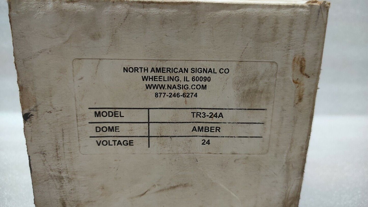 NORTH AMERICAN SIGNAL TR3-24A REVOLVING LIGHT 24V