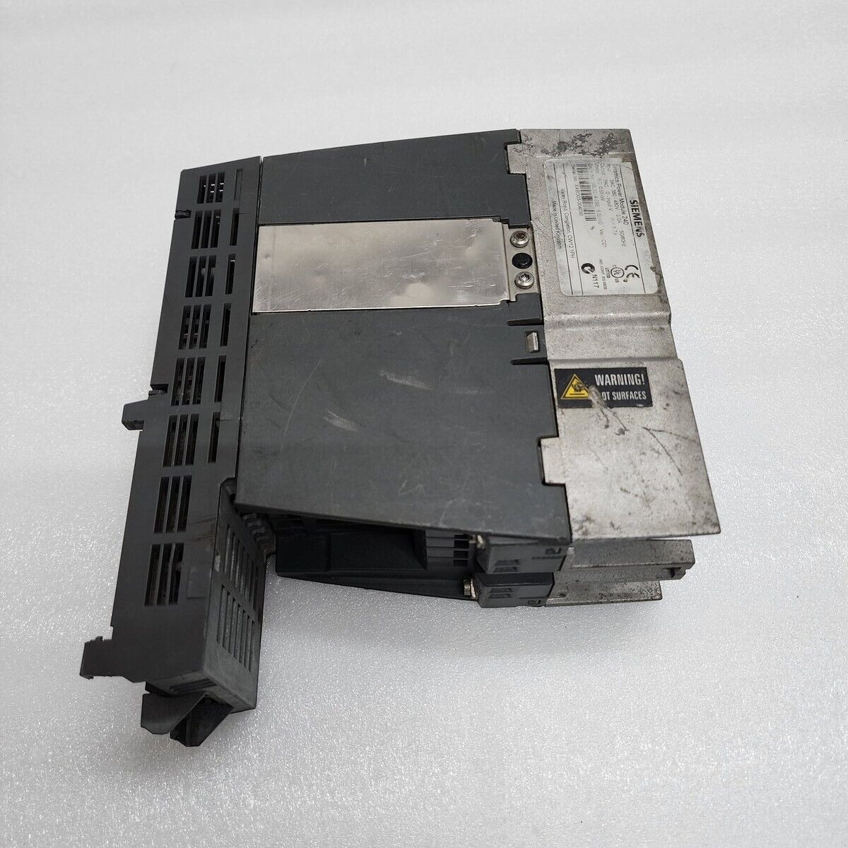 SIEMENS SINAMICS POWER MODULE 240 6SL3224-0BE15-5UA0 0.55kW CU240E-2 PN