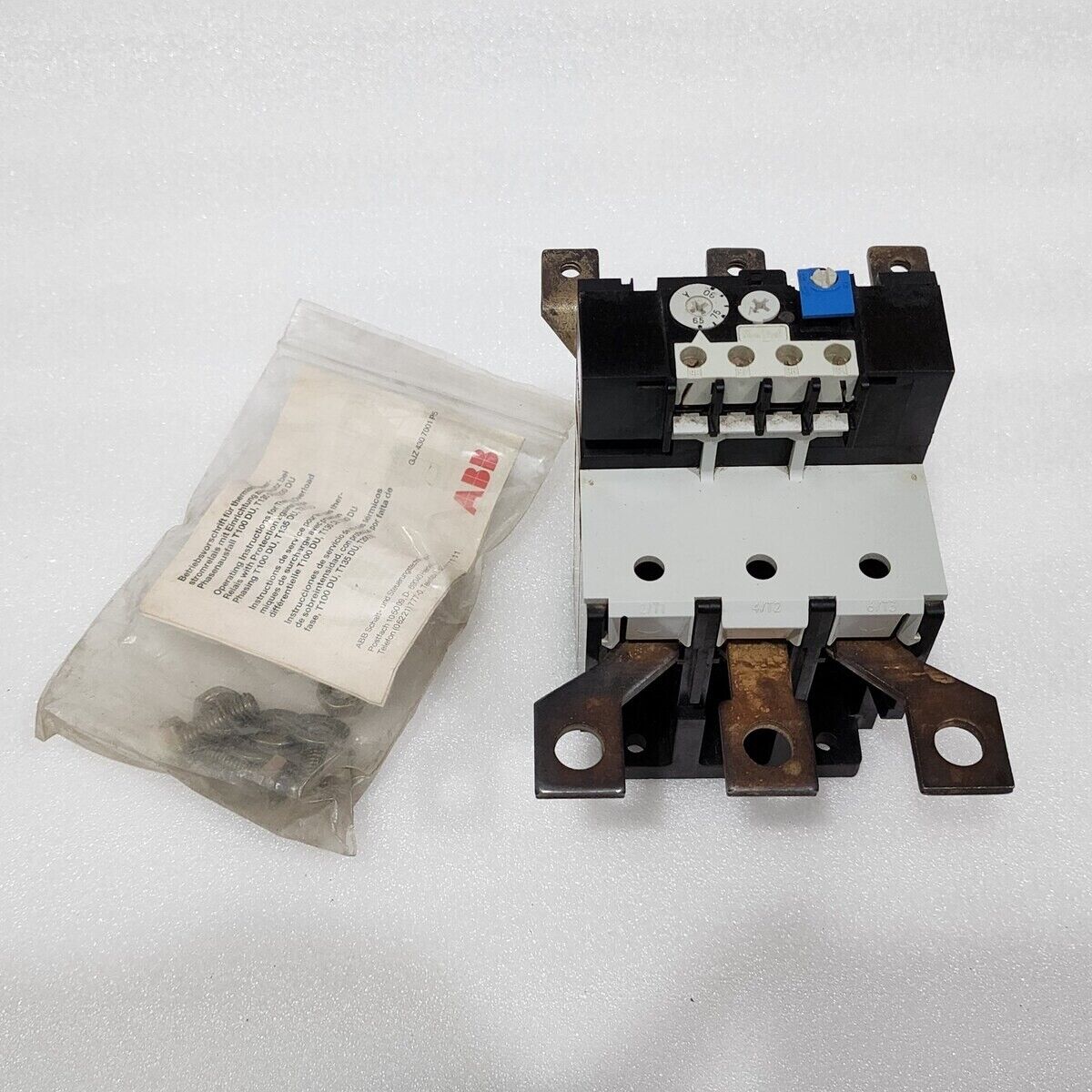 ABB T135 DU SOLID STATE OVERLOAD RELAY 65-90A