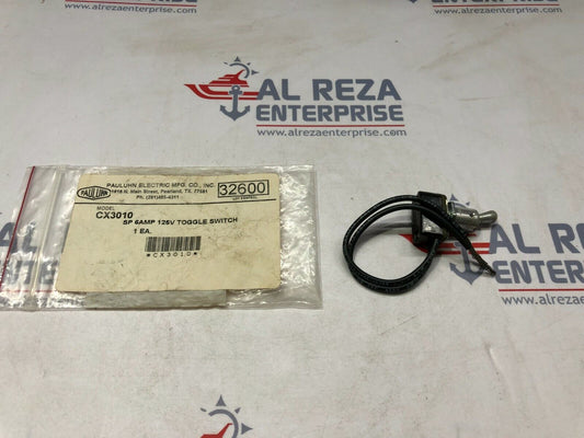 PAULUHN CX3010 TOGGLE SWITCH SP 6AMP 125V 