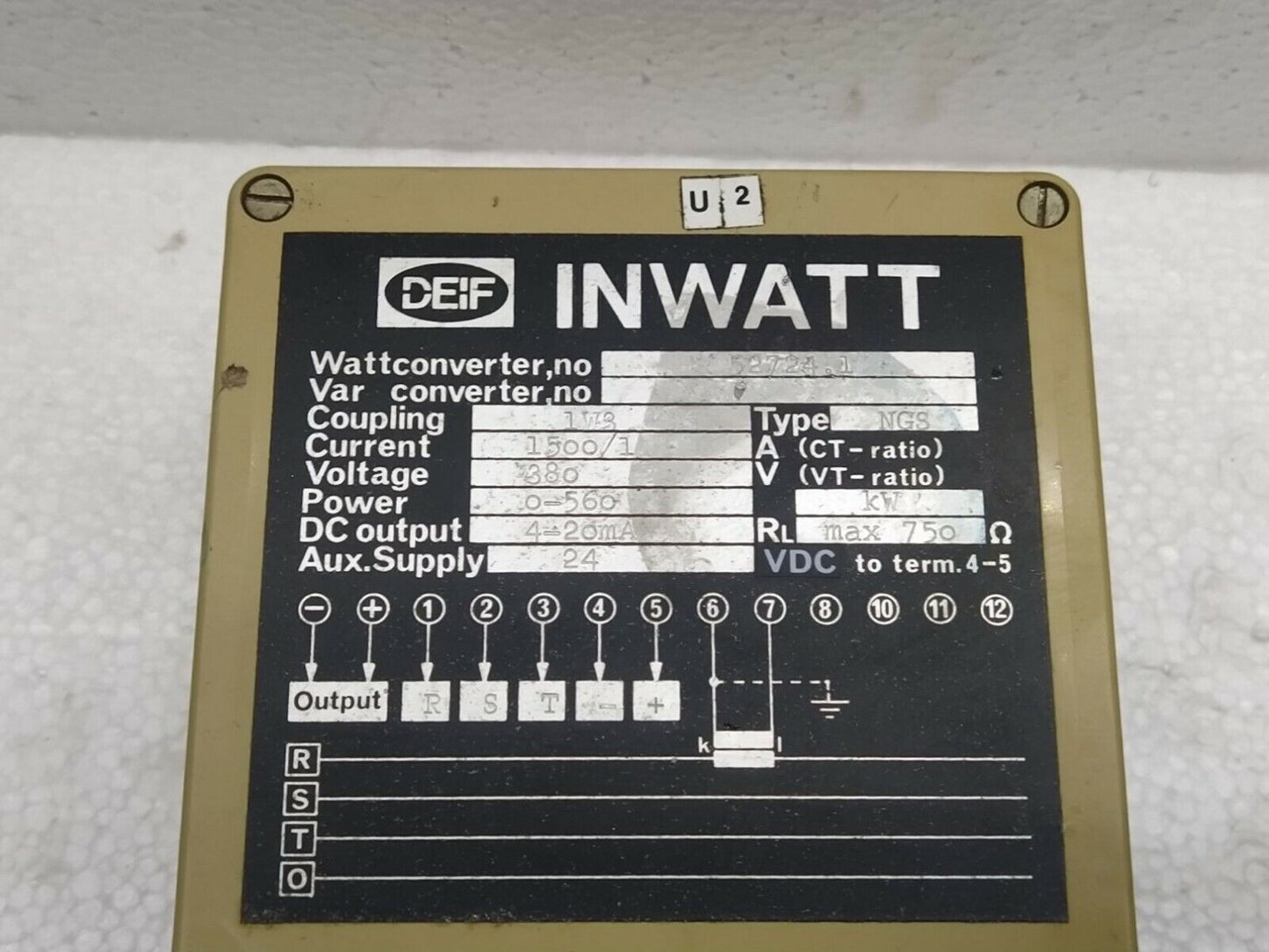DEIF 52724.1 INWATT WATT CONVERTER NGS