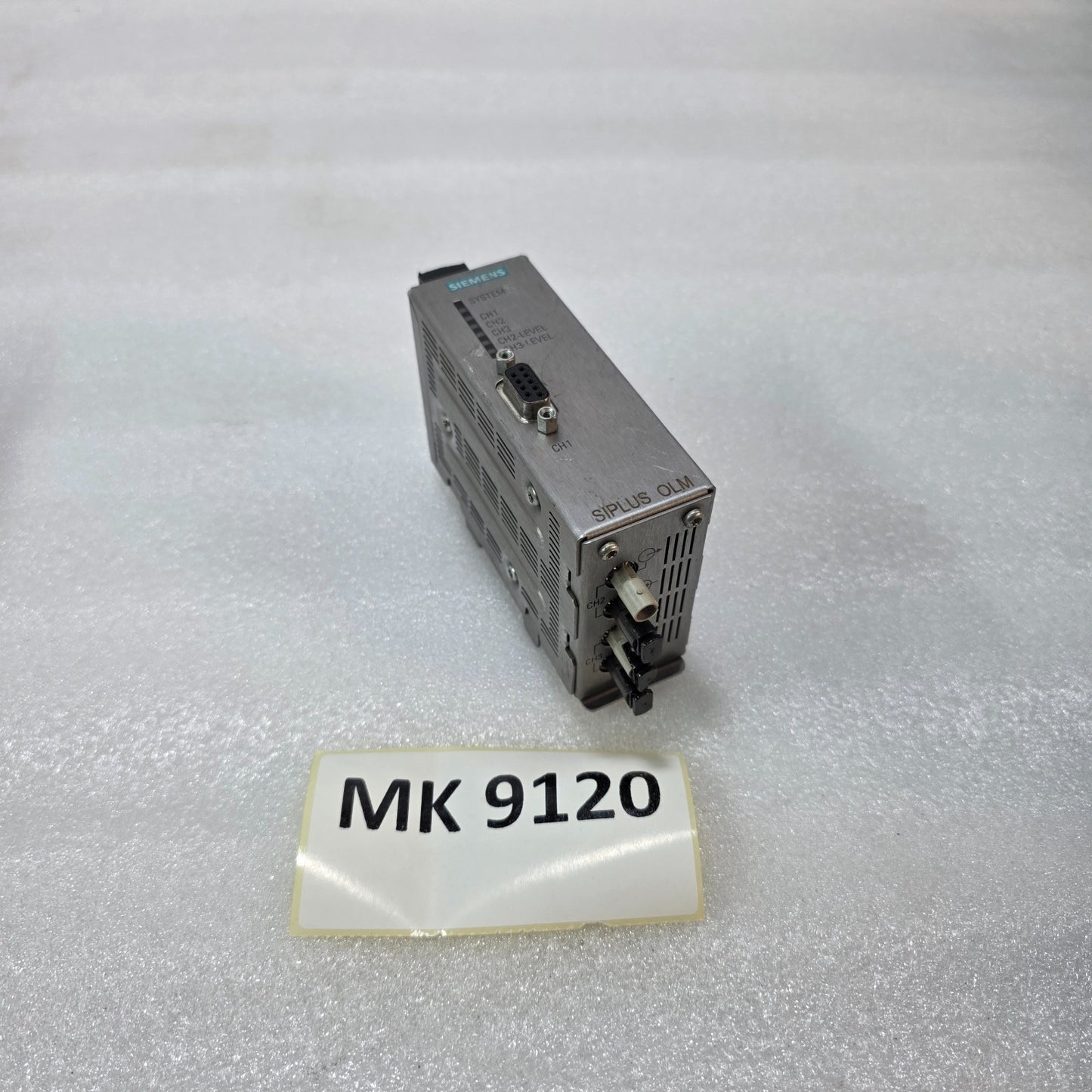 SIEMENS SIPLUS OLM/G12 OPTICAL LINK MODULE 6GK1503-3CB00 INDUSTRIAL FIBER OPTIC