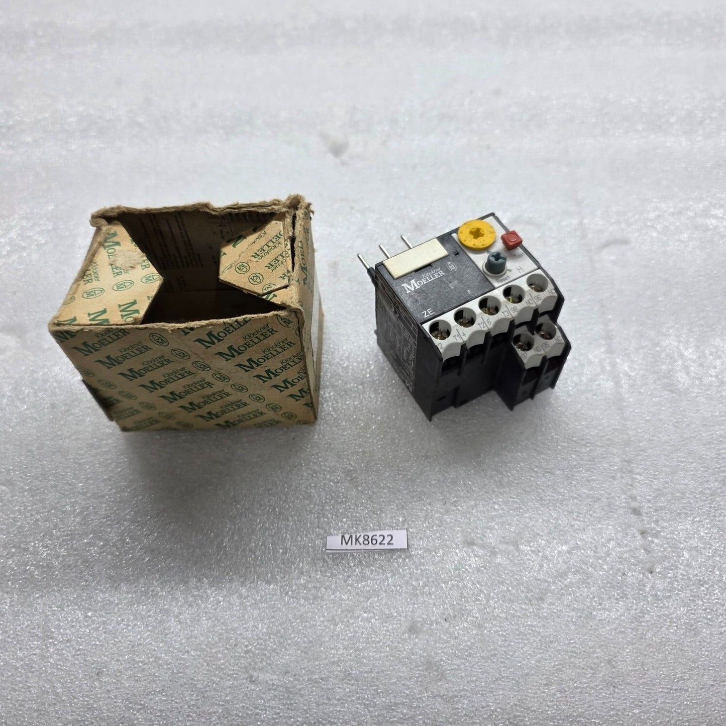 MOELLER ZE-0.6 THERMAL OVERLOAD RELAY 0.4-0.6A