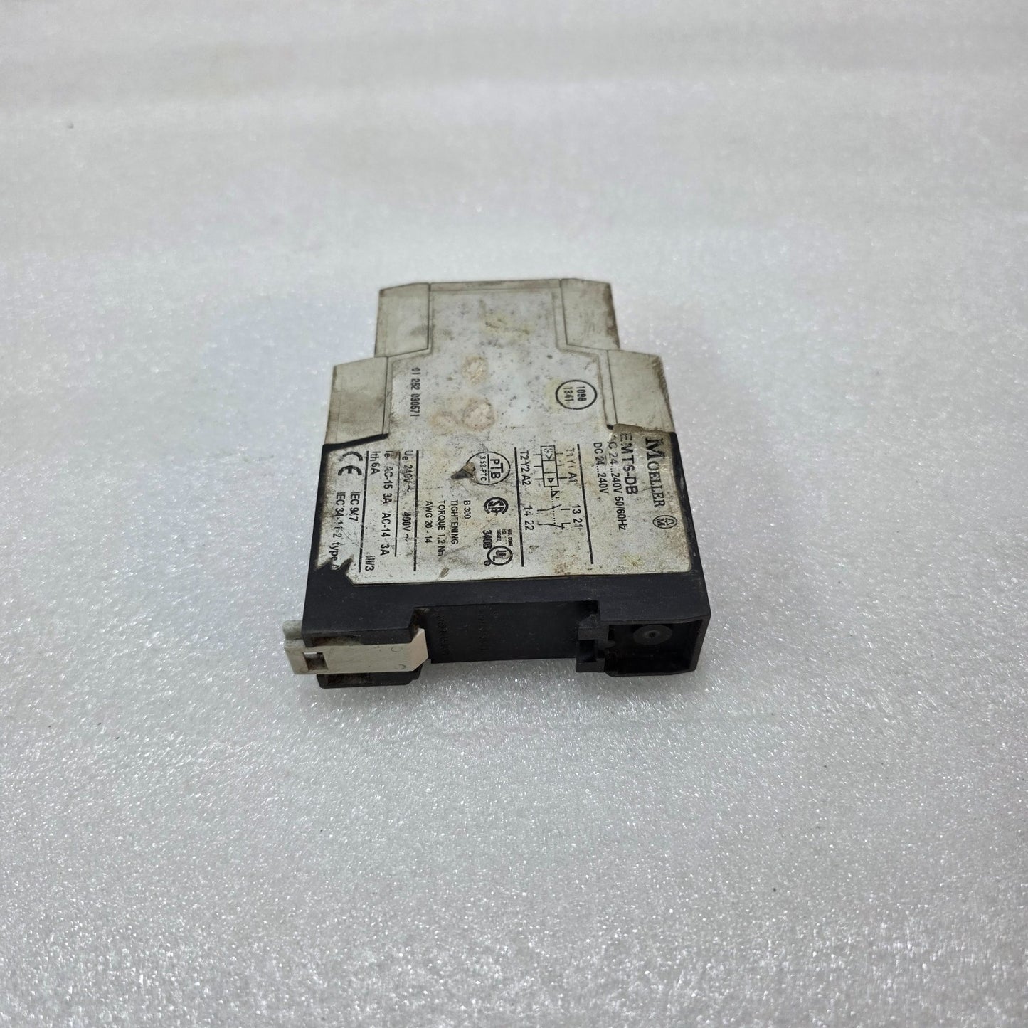 MOELLER EMT6-DB PTC THERMISTOR RELAY – 24–240V AC/DC MOTOR PROTECTION RELAY