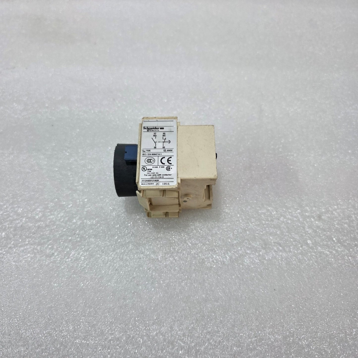 S ELECTRIC LADR2 TIME DELAY AUXILIARY BLOCK 0.1–30S ON/OFF DELAY FOR LC1D CAD CO