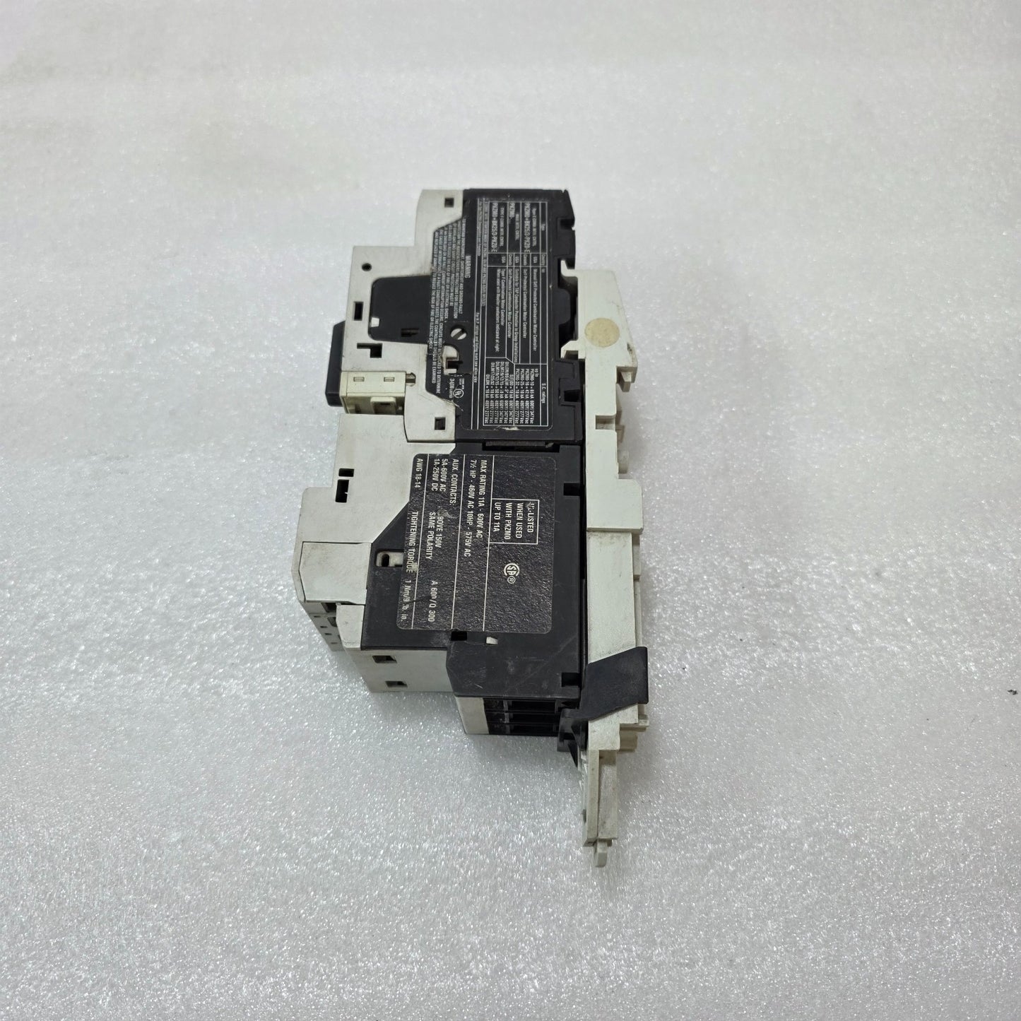 MOELLER EATON PKZM0-6.3 MOTOR PROTECTION CIRCUIT BREAKER + SEO0-11-PKZ0