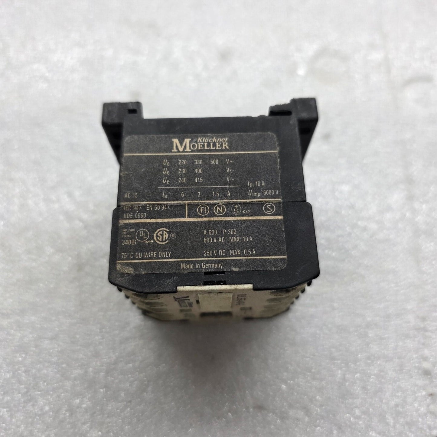 MOELLER DIL ER-40-G CONTACTOR