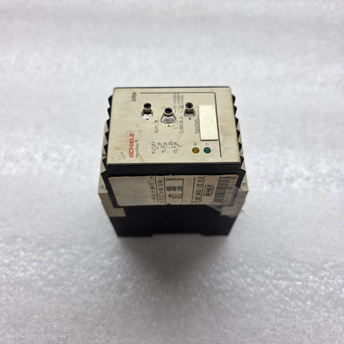 ENTRELEC SCHIELE SRN CURRENT MONITORING RELAY 2.450.115.00 24-240VAC/DC