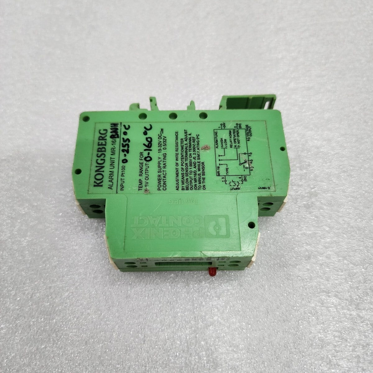 KONGSBERG MR-16/BNH ALARM UNIT 19-32VDC