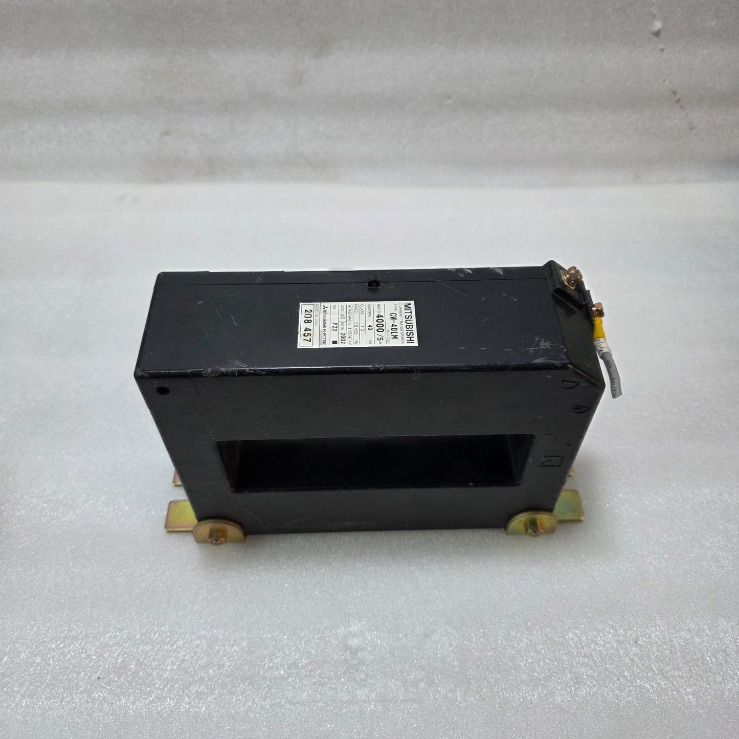 MITSUBISHI CW-40LM CURRENT TRANSFORMER 4000/5A – 40VA CLASS 1.0 INDUSTRIAL CT