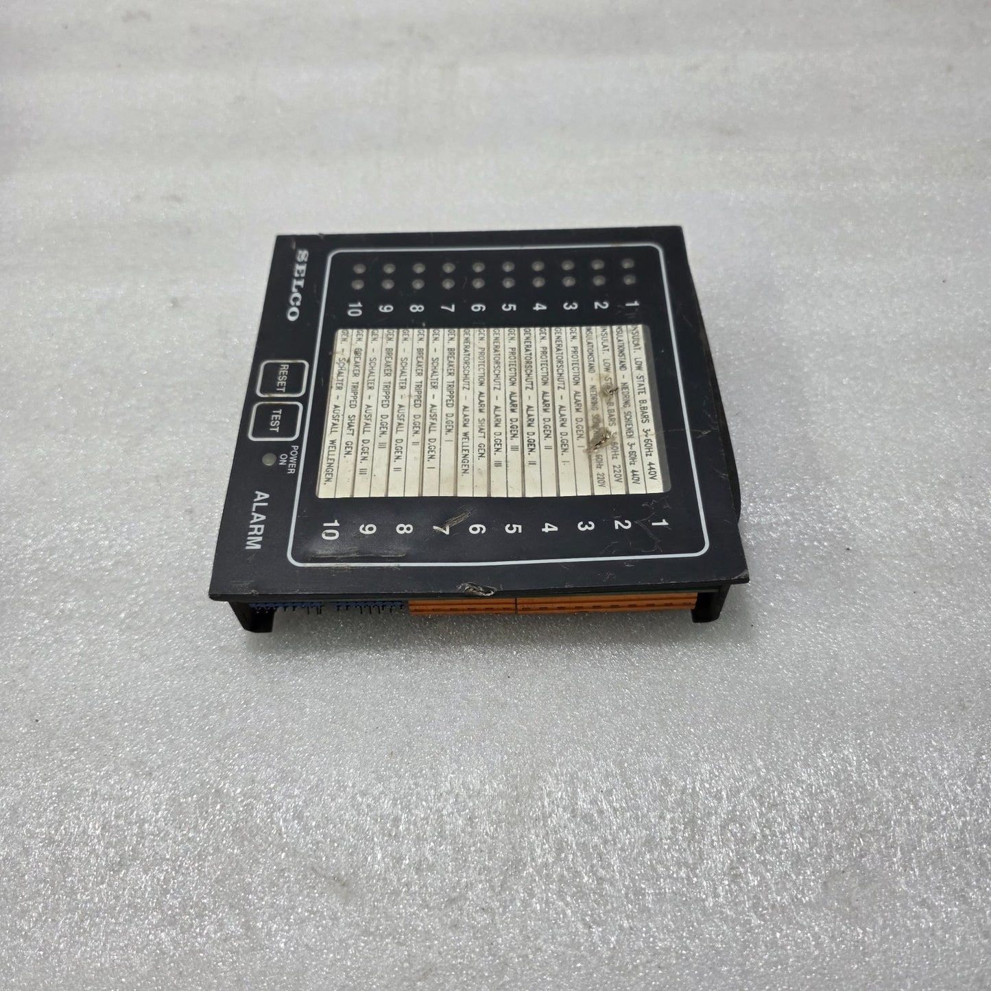 SELCO M1000-24-10B ALARM INDICATOR 24VDC