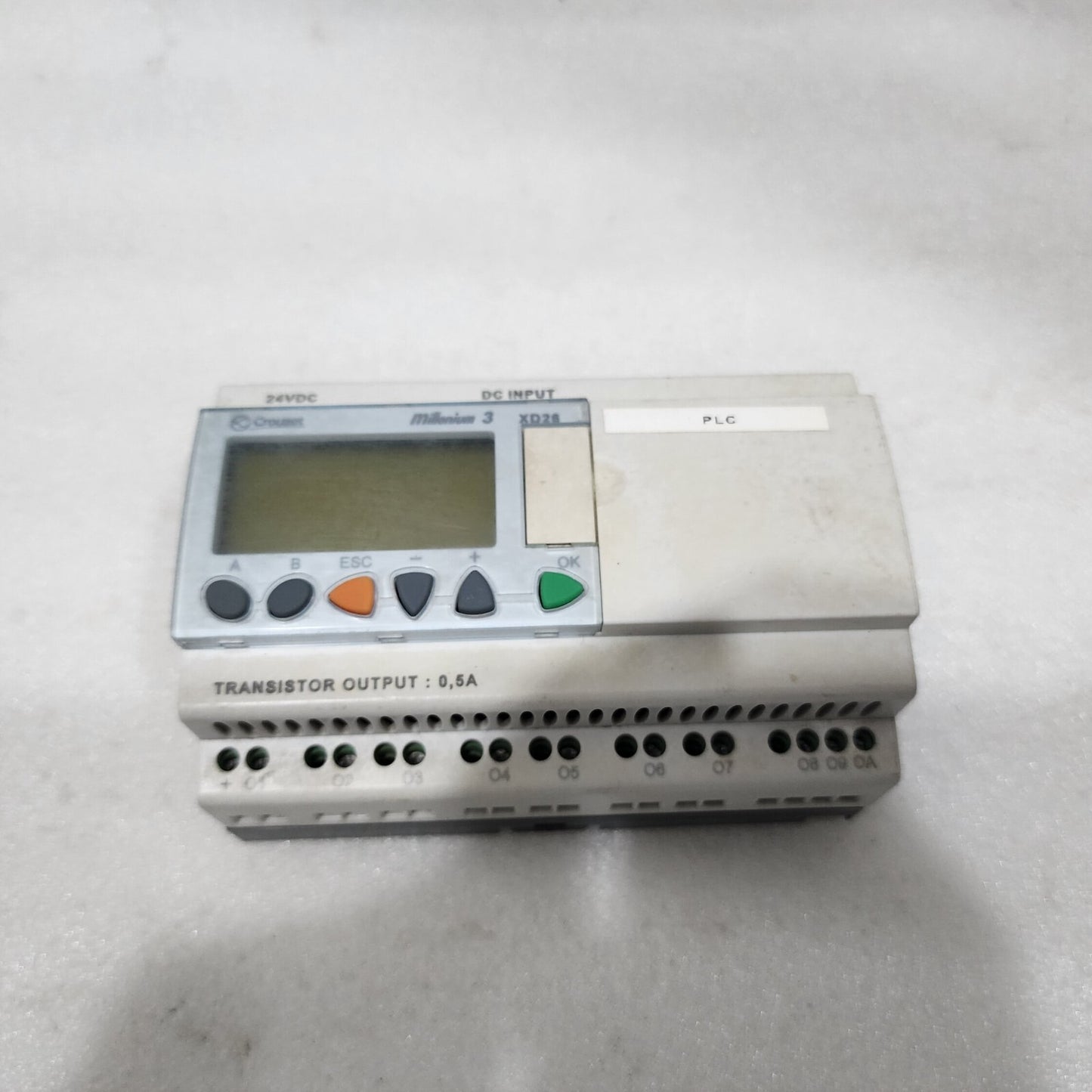 CROUZET XD26S MILLENIUM 3 SERIES PLC LOGIC MODULE 88970162