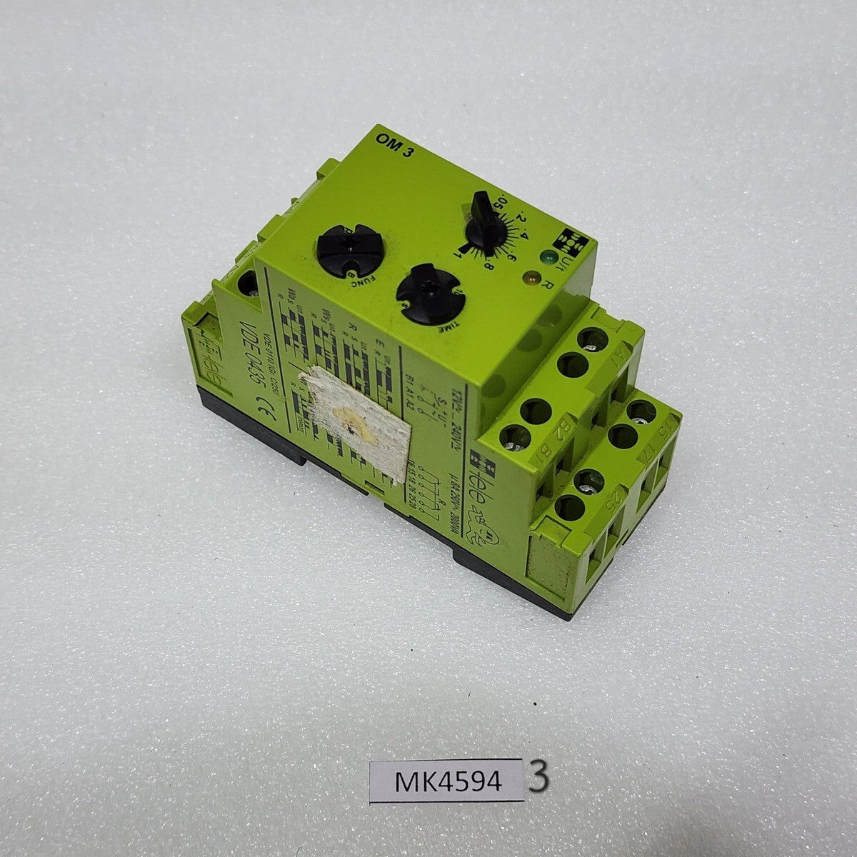 TELE OM 3 TIMER RELAY 12-240V
