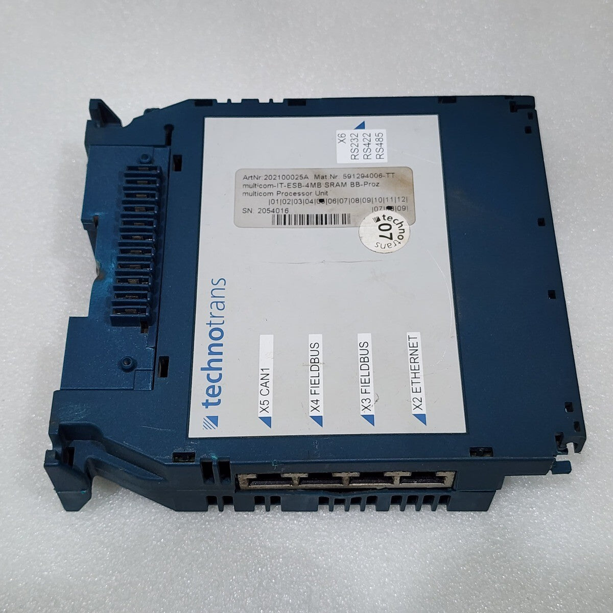 FRED 202100025A MULTICOM PROCESSOR UNIT MULTICOM-IT-ESB-4MB SRAM BB-PROZ 5912940