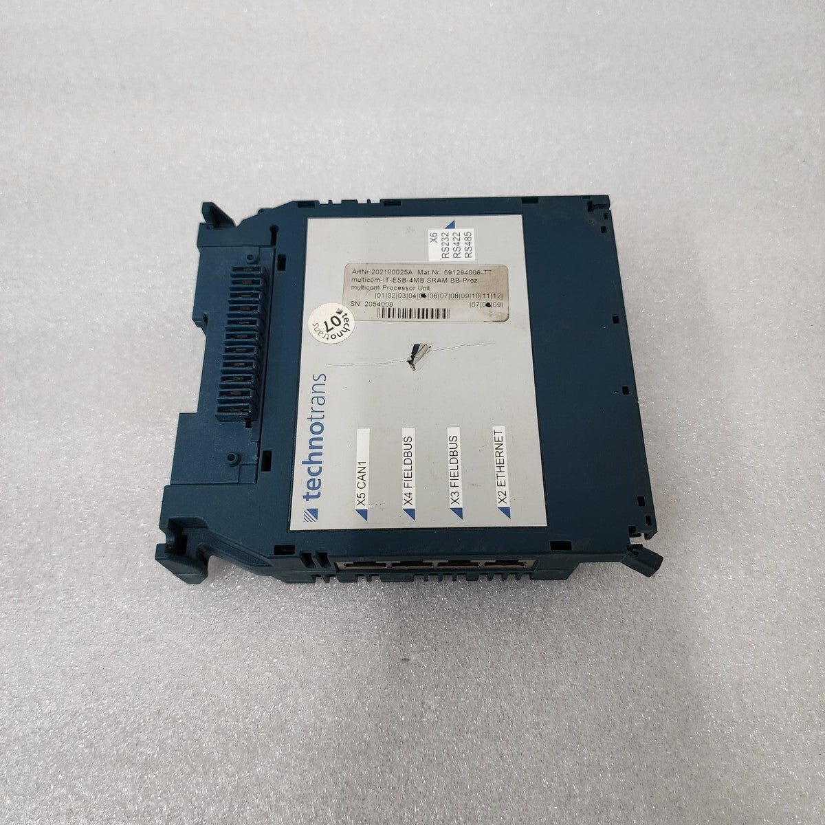 FRED 202100025A MULTICOM PROCESSOR UNIT MULTICOM-IT-ESB-4MB SRAM BB-PROZ 5912940
