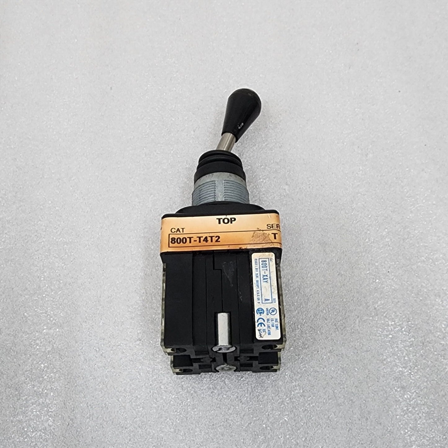 ALLEN BRADLEY CAT 800T-T4T2 JOY STICK 800T-XAY