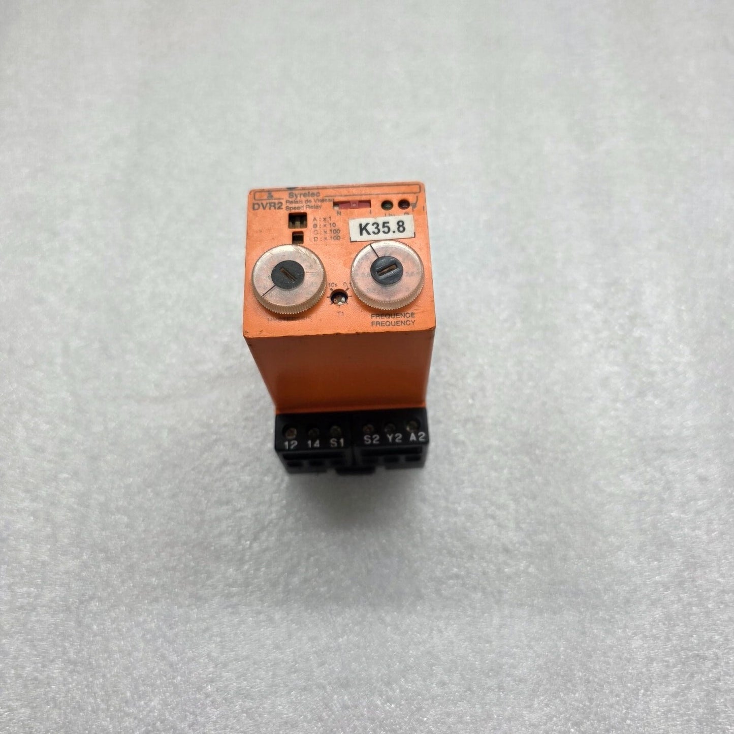 SYRELEC DVR2 SPEED RELAY 24V