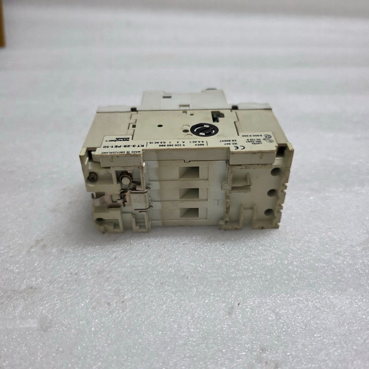 2 UNIT X SPRECHER+SCHUH KTA 3-25 MANUAL MOTOR STARTER 6.3-10 A LOT OF 2 UNIT