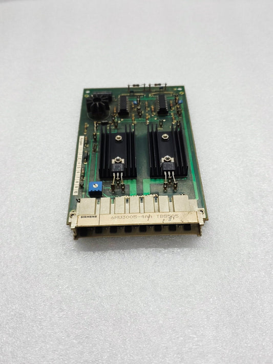 SIEMENS 6RU3005-4AA CONTROL MODULE
