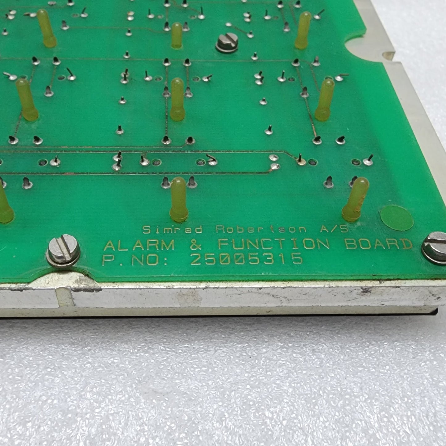 SIMRAD ROBERTSON A/S 25005315 ALARM & FUNCTION BOARD