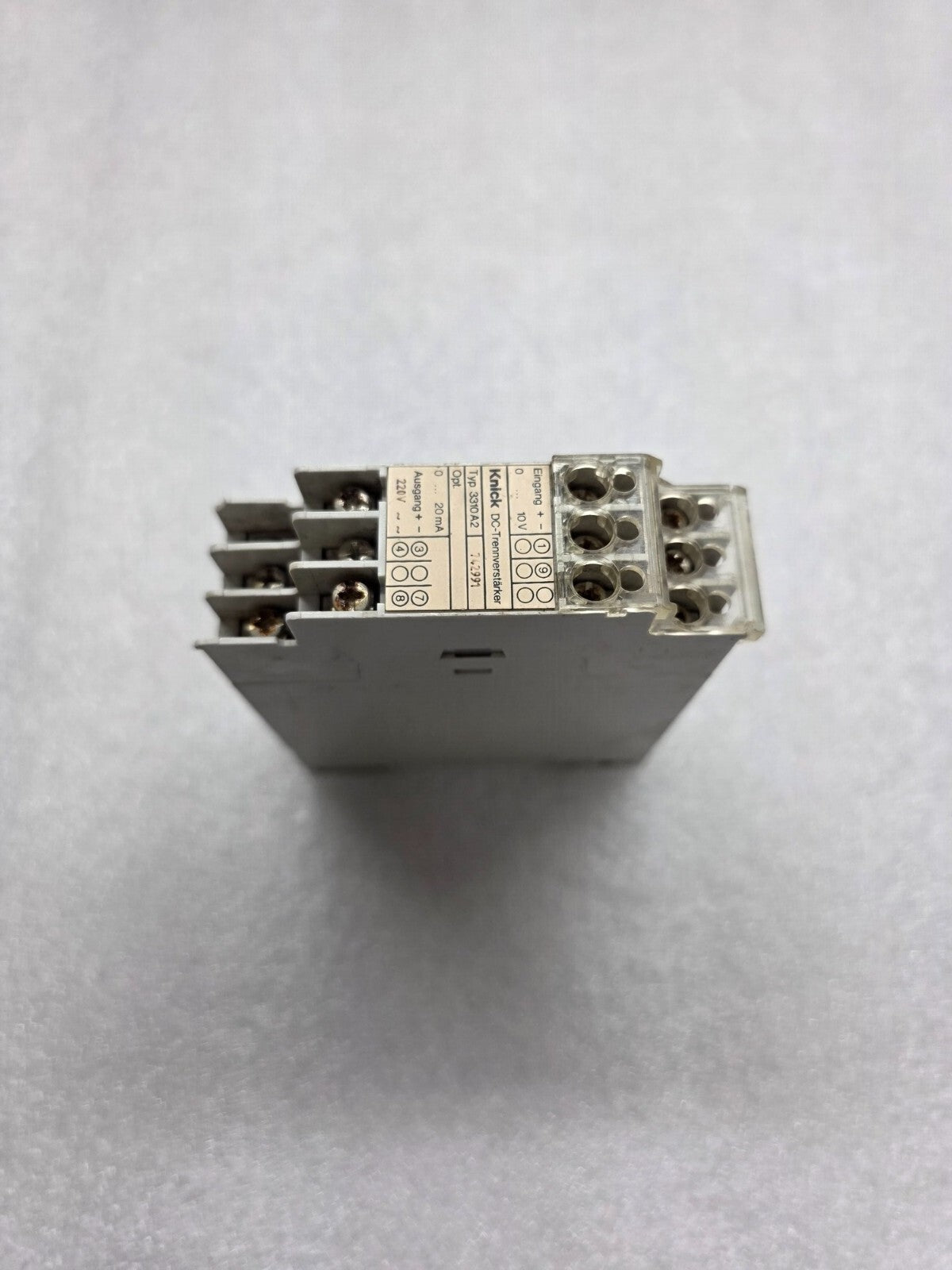 KNICK 3310 A2 DC ISOLATION AMPLIFIER