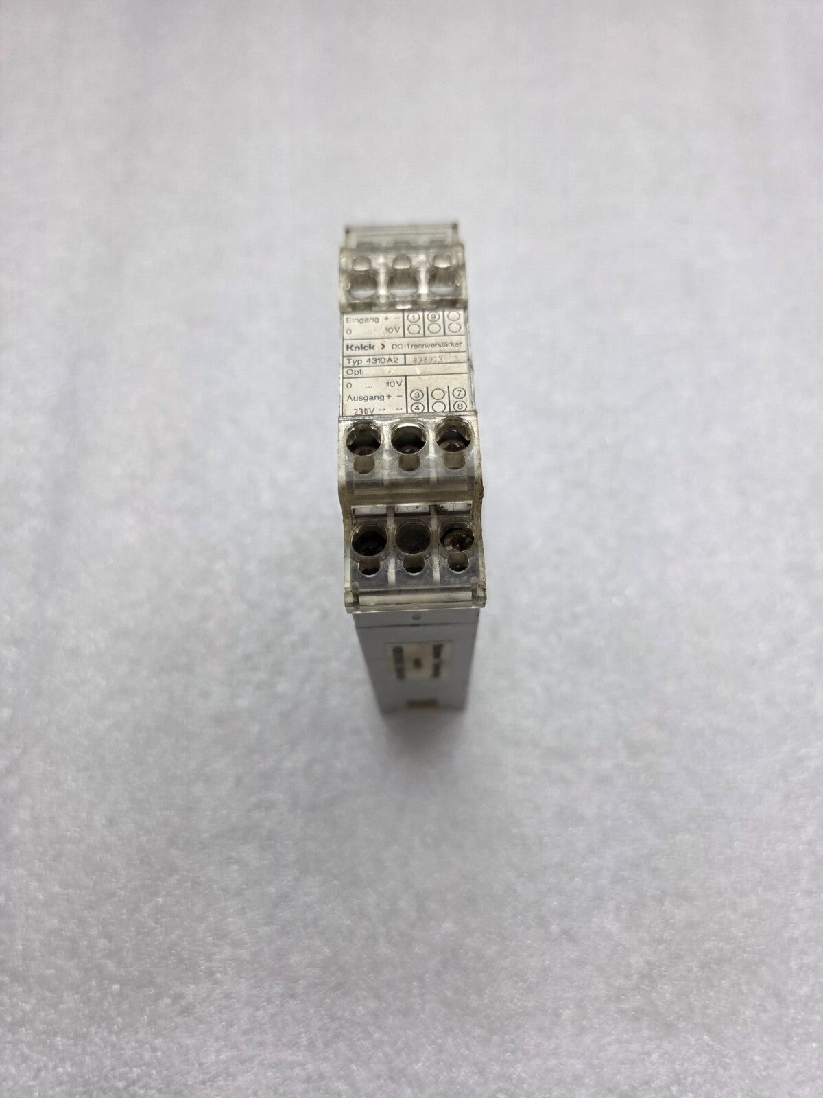 KNICK TYPE 4310 A2 DC ISOLATION AMPLIFIER 4310A2