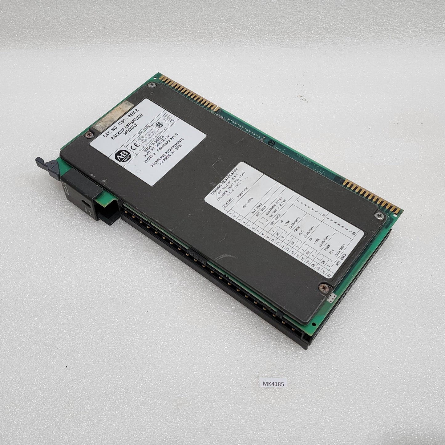 ALLEN BRADLEY CAT 1785-BEM B BACKUP EXPANSION MODULE