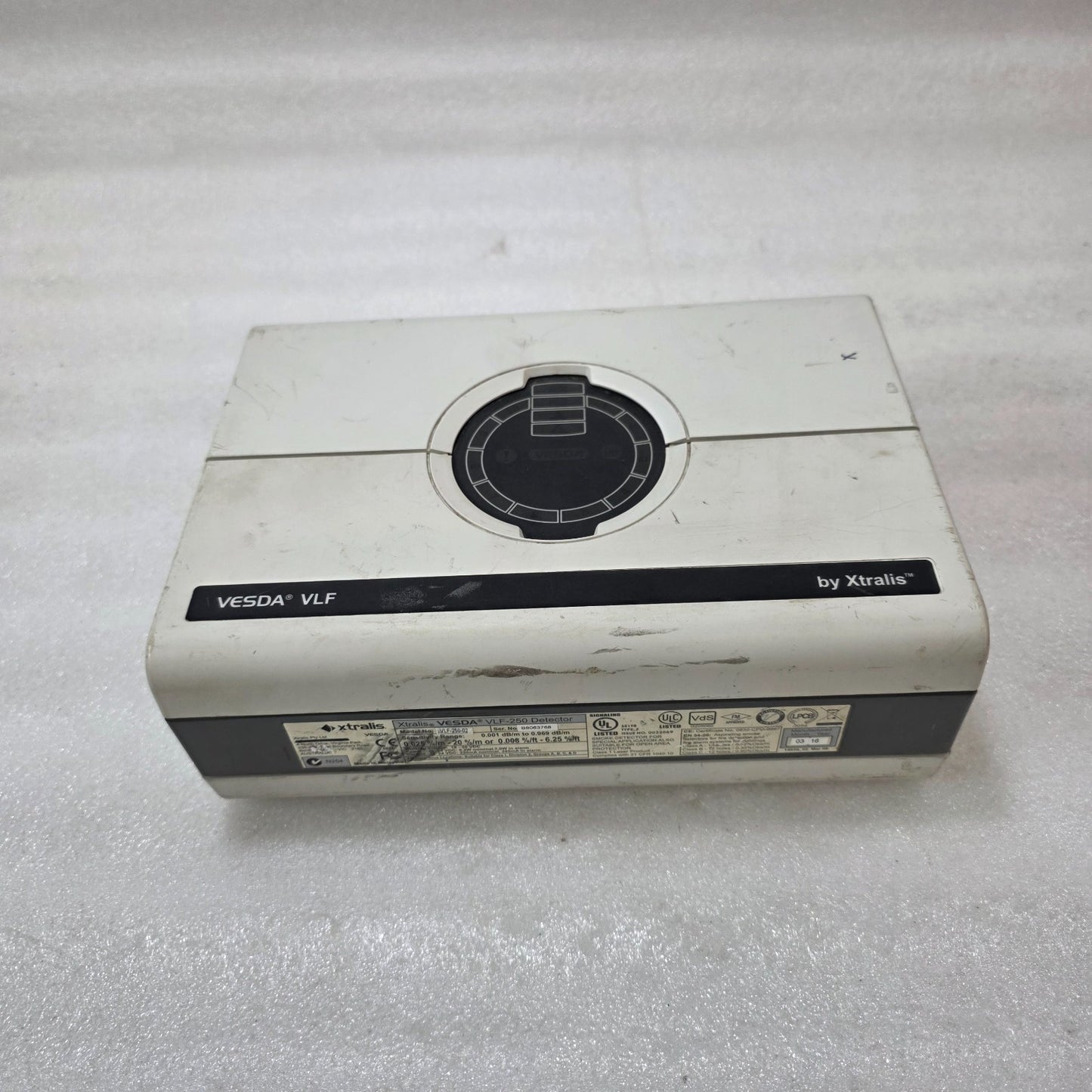 XTRALIS VESDA VLF-250 ASPIRATING SMOKE DETECTOR – HIGH SENSITIVITY FOR PARTS