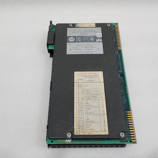 ALLEN BRADLEY CAT 1785-BCM C BACKUP COMMUNICATION MODULE