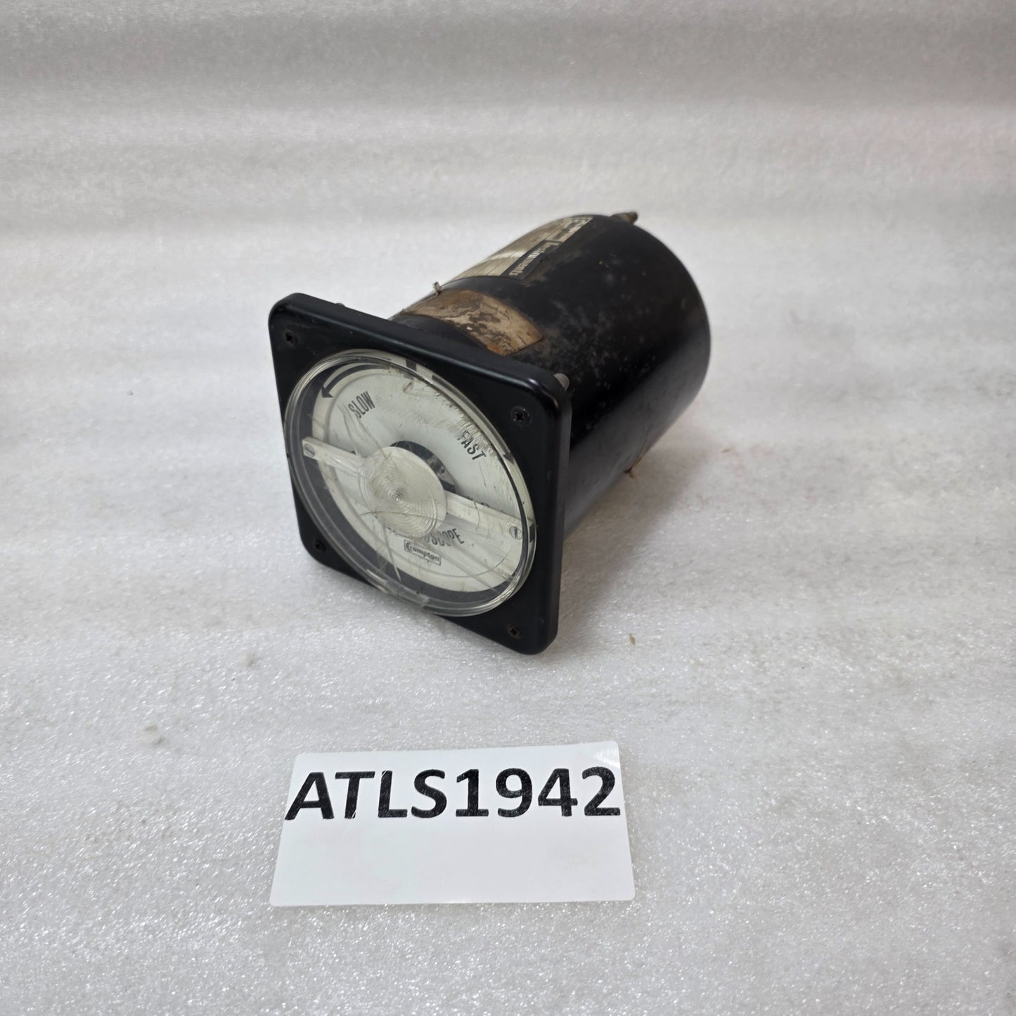 CROMPTON 077-140 SYNCHROSCOPE METER 120V 50/60HZ PANEL MOUNT ANALOG GENERATOR SY
