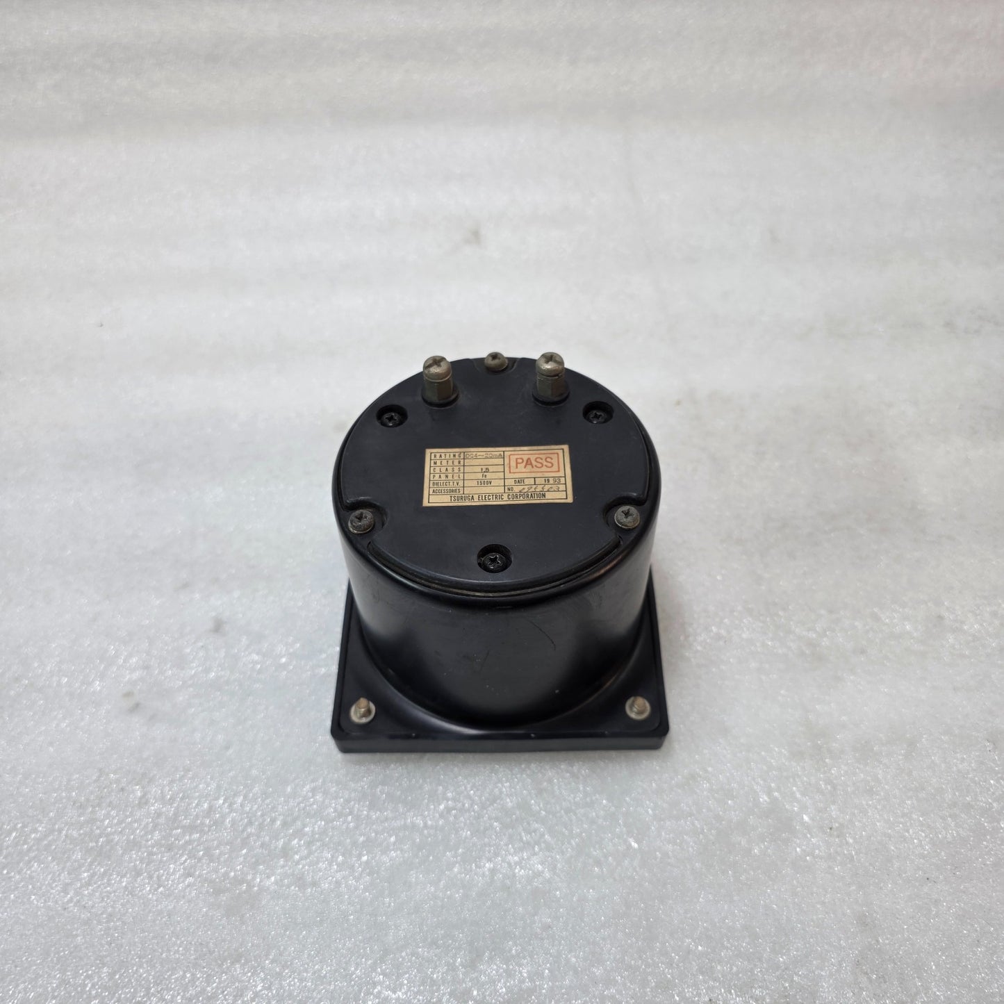 TSURUGA ELECTRIC TMW-4B O₂ ANALYZER METER 0–25% OXYGEN PANEL MOUNT 4–20MA