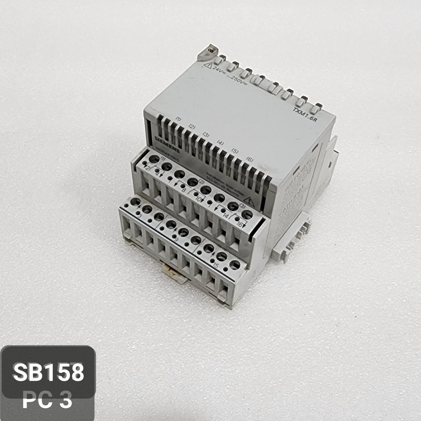 SIEMENS TXM1.6R 6-CH RELAY OUTPUT MODULE