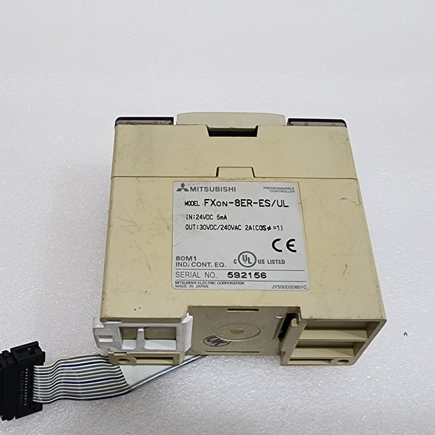 MITSUBISHI FX0N-8ER-ES/UL PROGRAMMABLE CONTROLLER