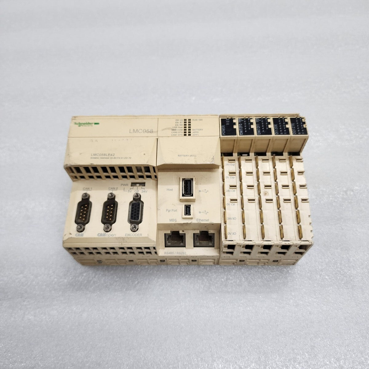 LMC058LF42 COMPACT BASE 42 I/O 24VDC LMC058 CRACK