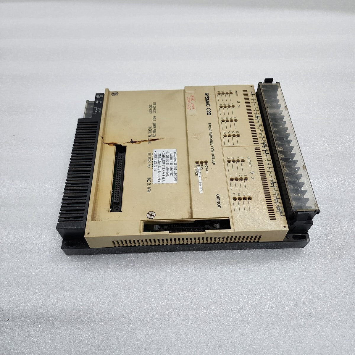 OMRON C20 PROGRAMMABLE CONTROLLER C20-SC072 3G2C7-SC072