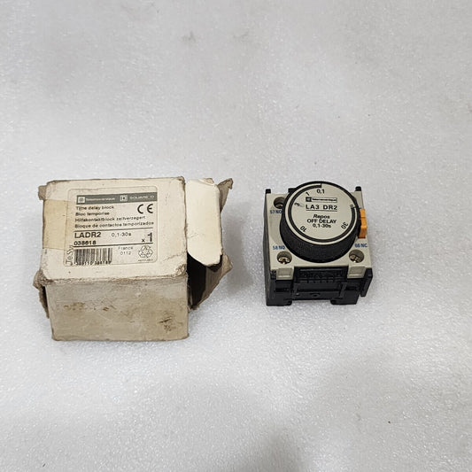 TELEMECANIQUE LA3 DR2 OFF DELAY TIMER RANGE 0.1-30S