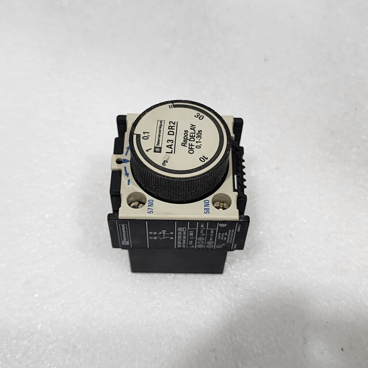 TELEMECANIQUE LA3 DR2 OFF DELAY TIMER RANGE 0.1-30S