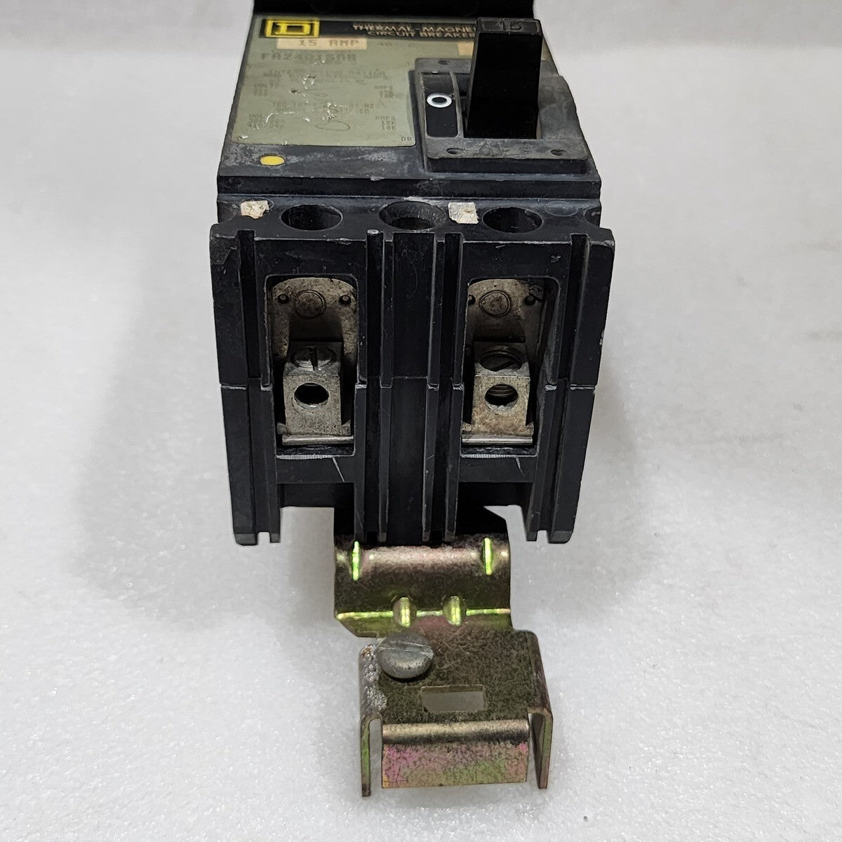 SQUARE D FA24015AB FA/LA MOLDED CASE CIRCUIT BREAKER 15A